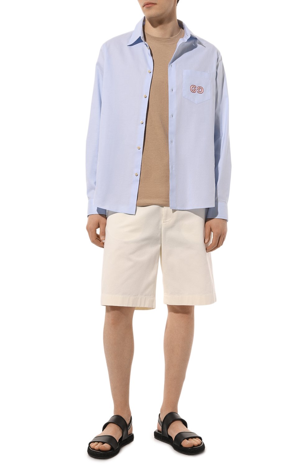 Кожаные сандалии GIANVITO ROSSI, арт. U32250.05G0M.CFJNENN, фото 2