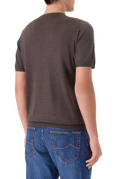 Шерстяной джемпер CORNELIANI, арт. 26M525-2625126, фото 4