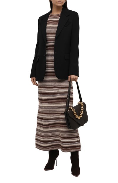 Платье из кашемира и шерсти CHLOÉ, арт. CHC21WMR08670, фото 2