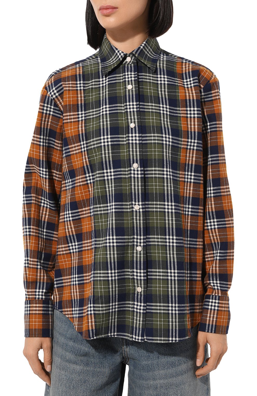 Хлопковая рубашка ACADEMIA, арт. SILVY-TRANSF0RMER/73DM3, фото 3