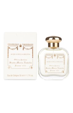 Одеколон acqua della regina (50ml) SANTA MARIA NOVELLA бесцветного цвета, арт. SMN3111102 | Фото 2 (Нос: Не проставлено; Региональные ограничения белый список (Axapta Mercury): Не проставлено; Тип продукта - парфюмерия: Одеколон; Ограничения доставки: flammable)