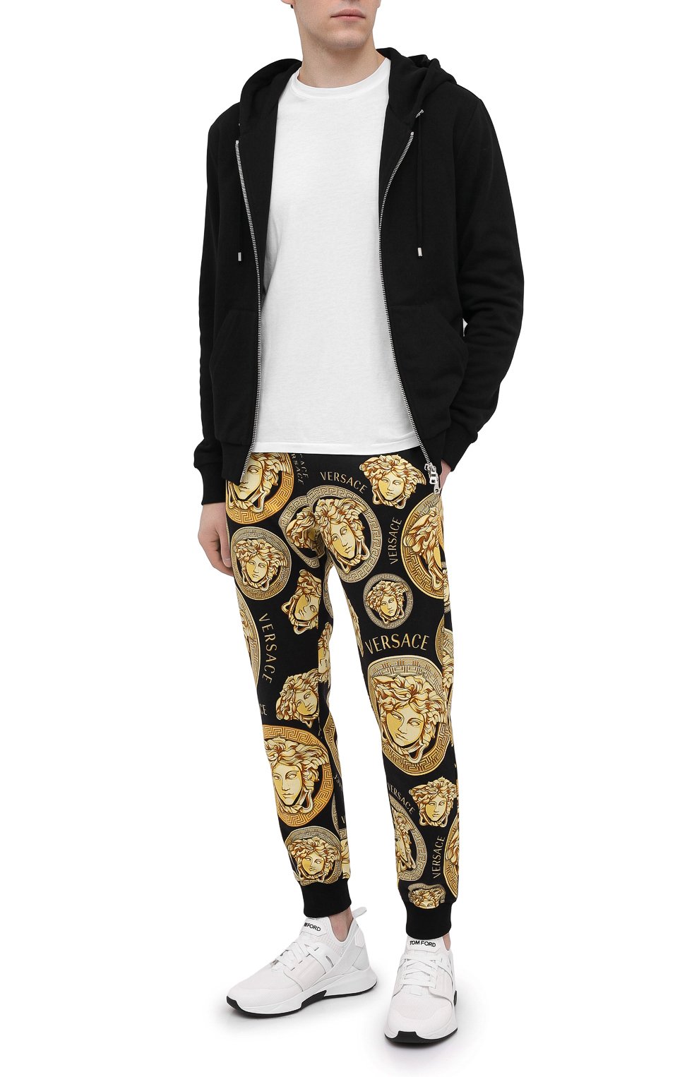 Хлопковые джоггеры VERSACE, арт. A88739/1F00721, фото 2