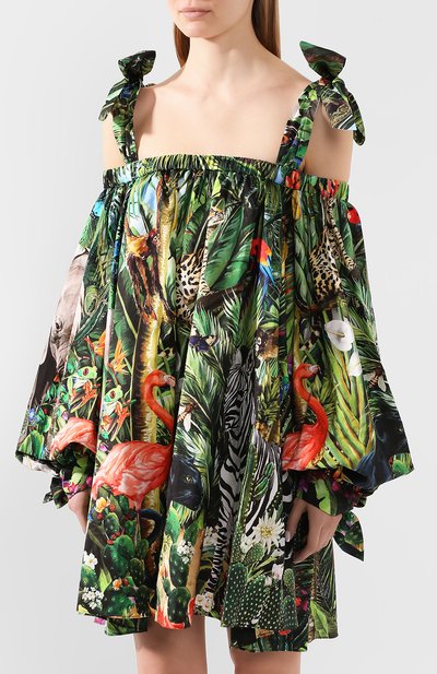 Хлопковое платье DOLCE & GABBANA, арт. F6I3MT/GDU55, фото 3
