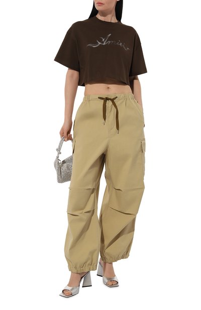 Хлопковая футболка AMIRI, арт. PS24WJT010, фото 2