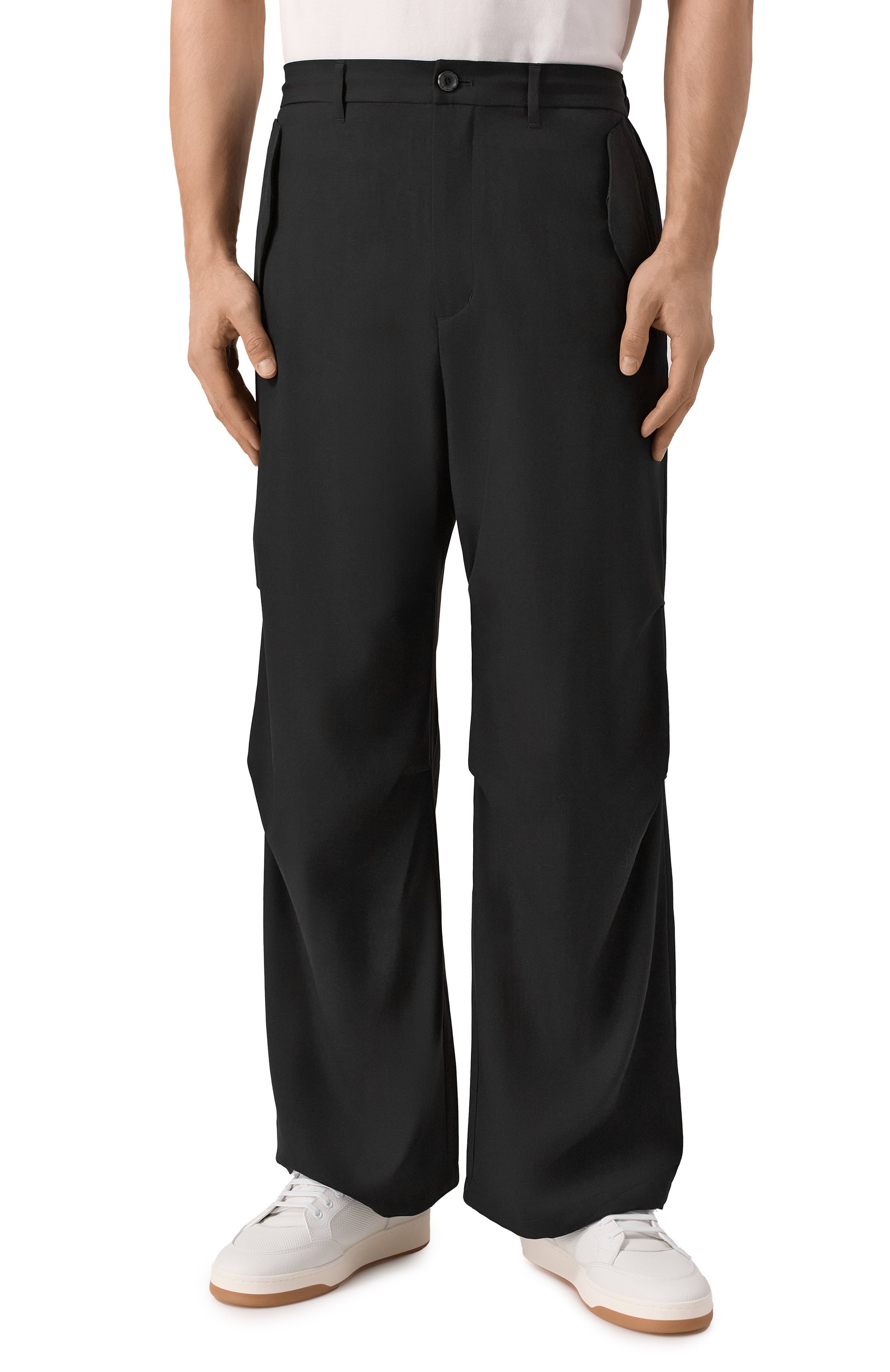 Шерстяные брюки ATTACHMENT, арт. AP51-002, фото 3