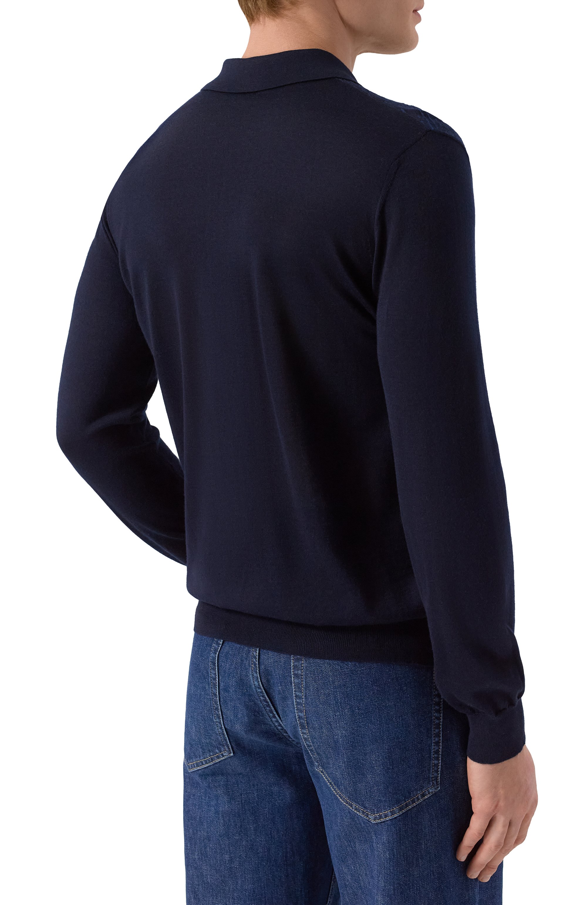 Поло из кашемира и шелка ZILLI, арт. KZP001M0330VMSH00, фото 4