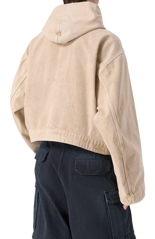 Джинсовая куртка Balenciaga 842162/TSWB2 Бежевый  842162/TSWB2 Фото 4