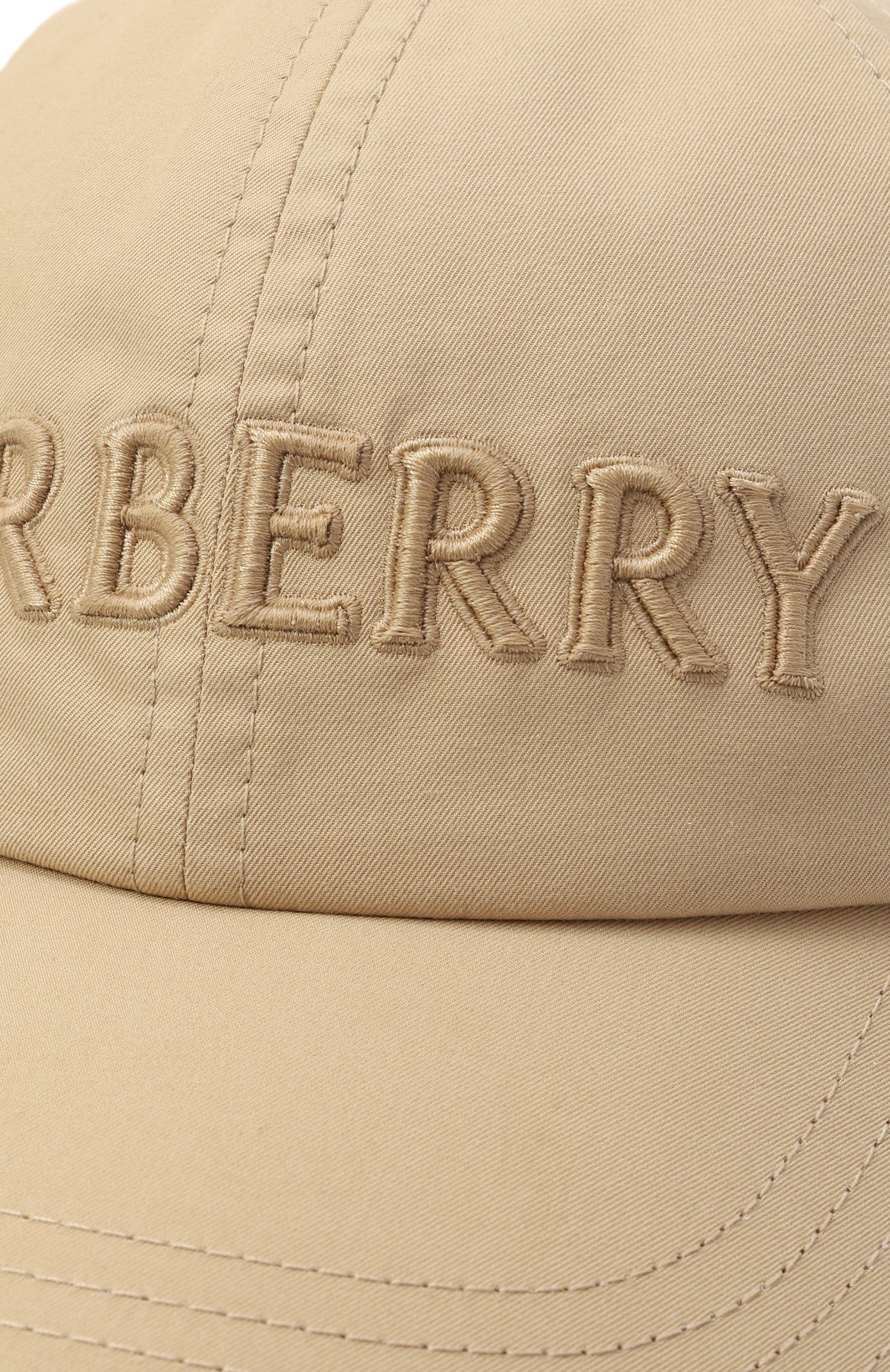 Хлопковая бейсболка BURBERRY, арт. 8108831, фото 3