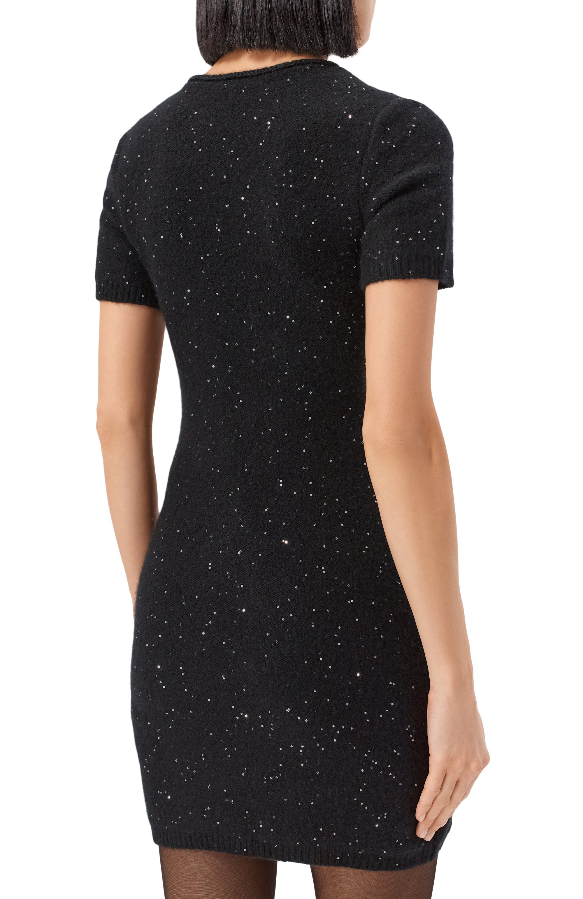 Платье из кашемира и хлопка ADDICTED, арт. AD2518, фото 4