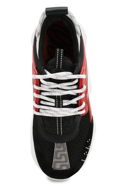 Текстильные кроссовки chain reaction VERSACE, арт. DSR705G/D7CTG, фото 5