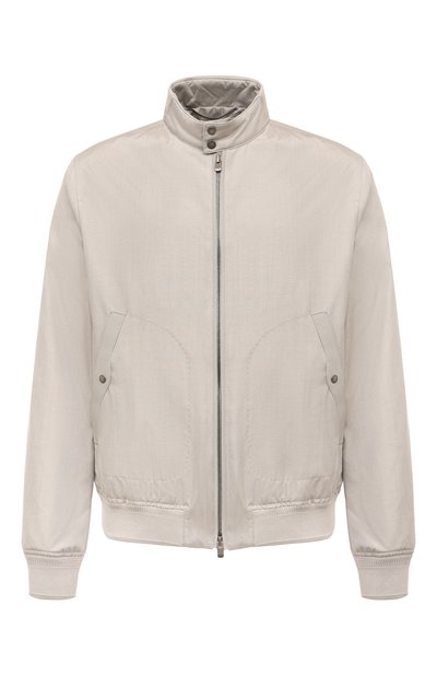 Мужской шелковый бомбер AGNONA, арт. TH07U3E/U4027E