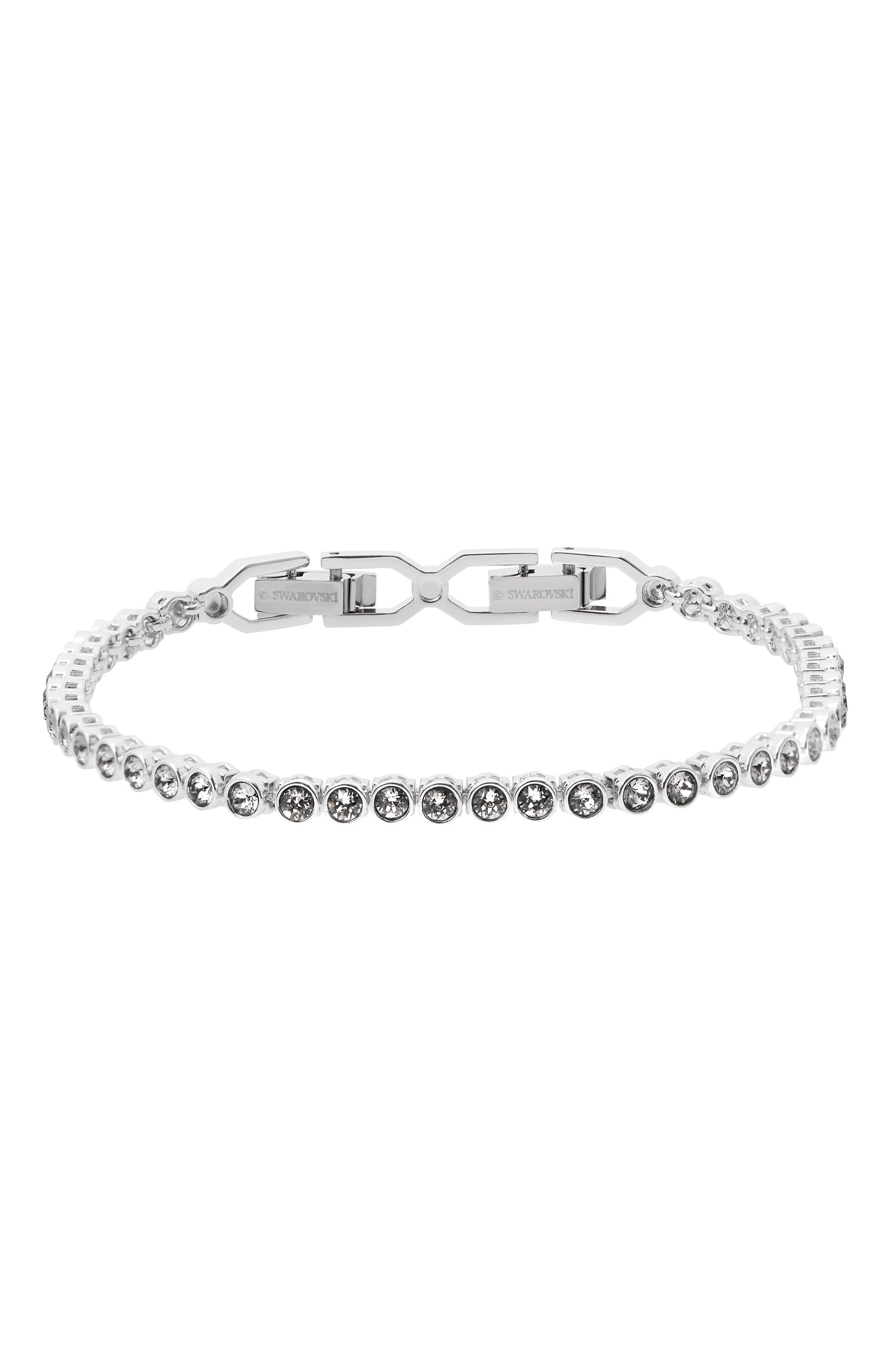 Браслет imber emily tennis SWAROVSKI серебряного цвета по цене 19850 руб., арт. 5734238, фото 1 Браслет imber emily tennis SWAROVSKI, арт. 5734238, фото 1