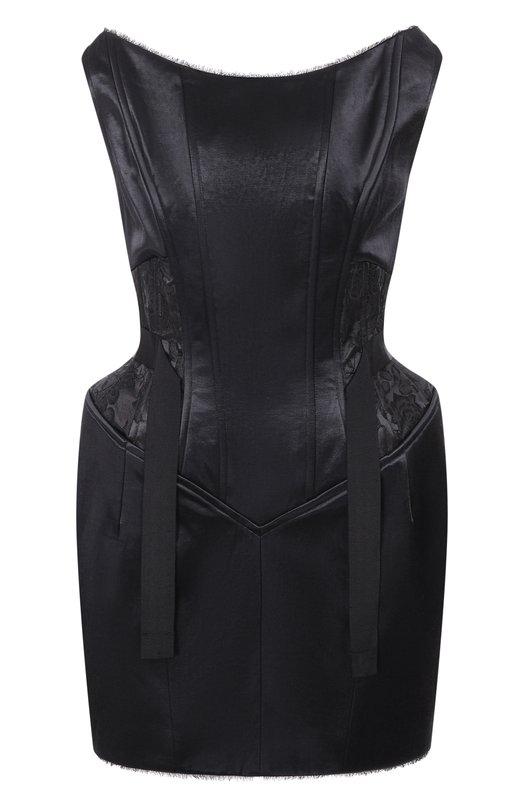 Платье из хлопка и вискозы Daniil Antsiferov DA_1623 Чёрный DA_1623