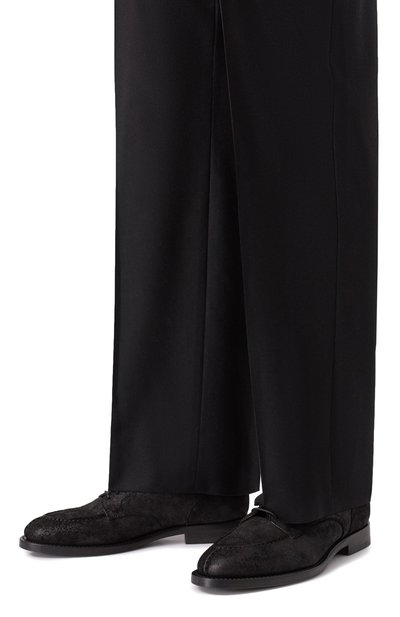 Замшевые дерби BRUNELLO CUCINELLI, арт. MZUMNAC739, фото 3