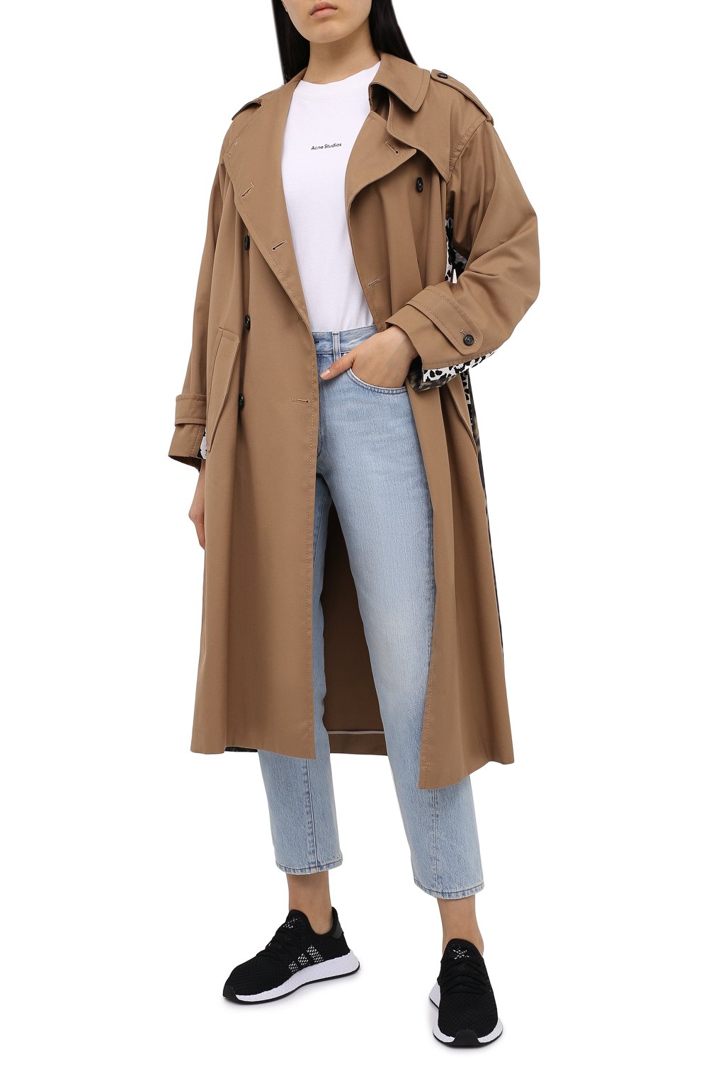 Текстильные кроссовки deerupt runner ADIDAS ORIGINALS, арт. BD7890, фото 2