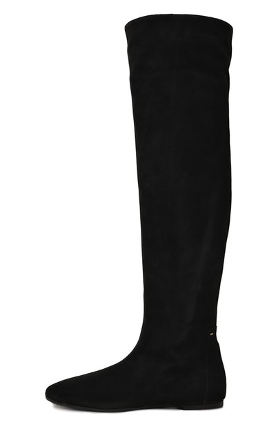 Замшевые ботфорты sandra GIUSEPPE ZANOTTI DESIGN черного цвета по цене 134500 руб., арт. I480008, фото 4 Замшевые ботфорты sandra GIUSEPPE ZANOTTI DESIGN, арт. I480008, фото 4