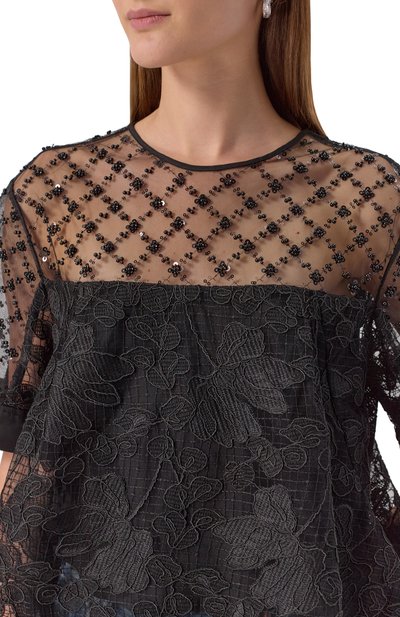 Топ 3.1 PHILLIP LIM черного цвета по цене 78800 руб., арт. P251-217100LA, фото 5 Топ 3.1 PHILLIP LIM, арт. P251-217100LA, фото 5