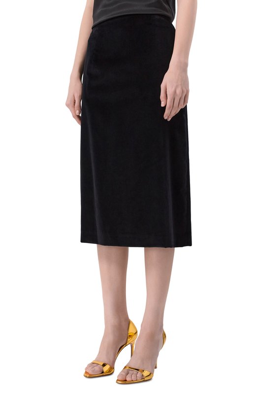 Бархатная юбка Lorena Antoniazzi G051A/9577 Чёрный  G051A/9577 Фото 3