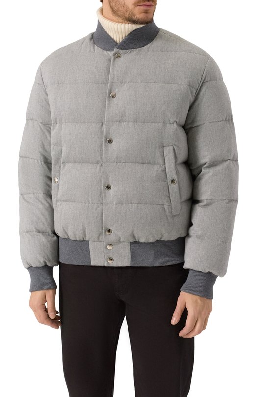 Двусторонний пуховик Dolce & Gabbana G9BS0T/FU5YA Серый  G9BS0T/FU5YA Фото 3