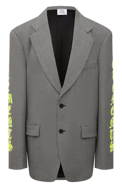 Женский шерстяной жакет VETEMENTS, арт. UE52JA400G 1208/W