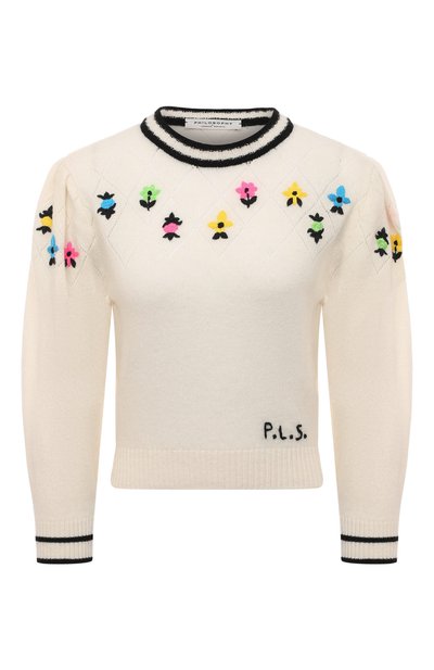 Женский пуловер из шерсти и кашемира PHILOSOPHY DI LORENZO SERAFINI, арт. A0930/0700