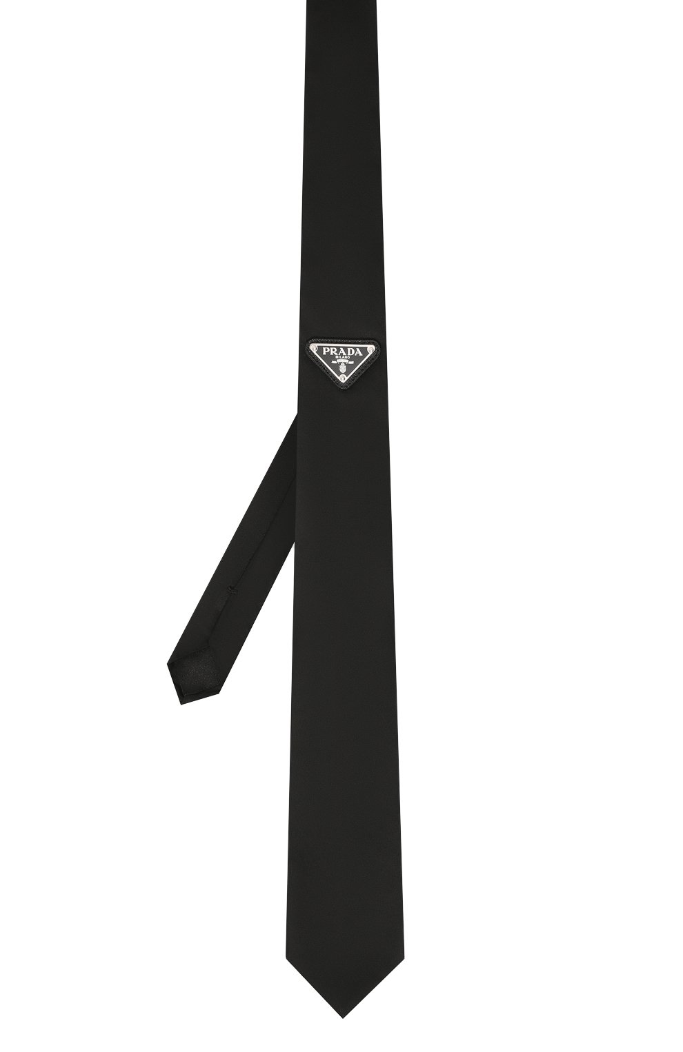 Галстук PRADA черного цвета по цене 32500 руб., арт. UCR77-1WQ8-F0002-202, фото 3 Галстук PRADA, арт. UCR77-1WQ8-F0002-202, фото 3