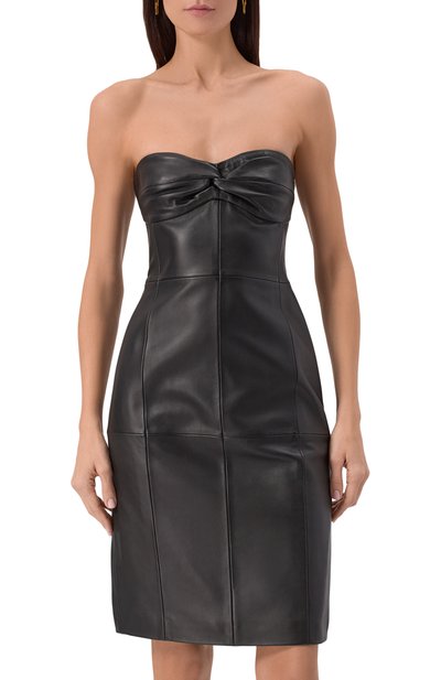 Кожаное платье 12 STOREEZ, арт. 124522, фото 3