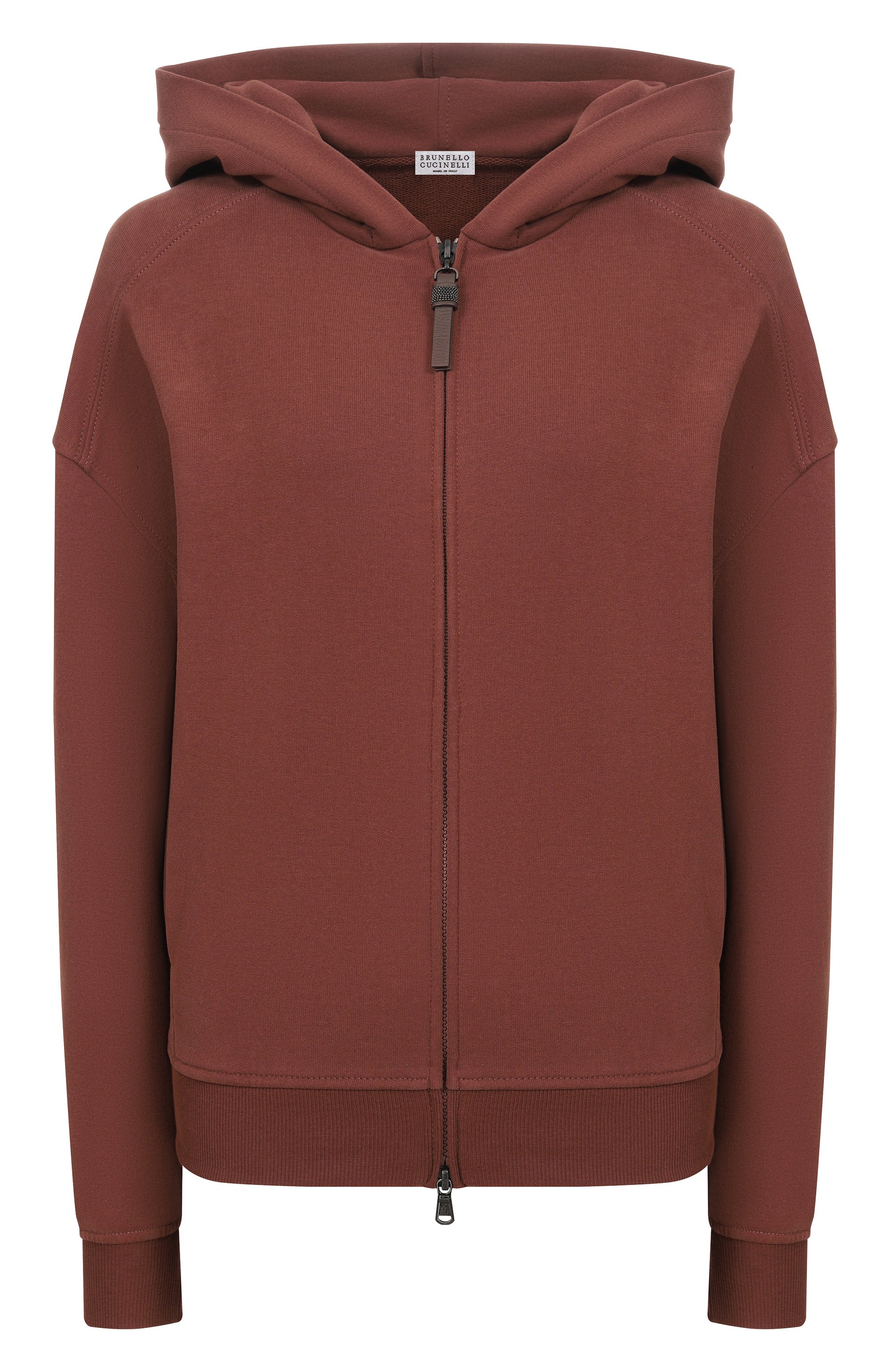 Хлопковая толстовка BRUNELLO CUCINELLI, арт. MN05NHF406, фото 1