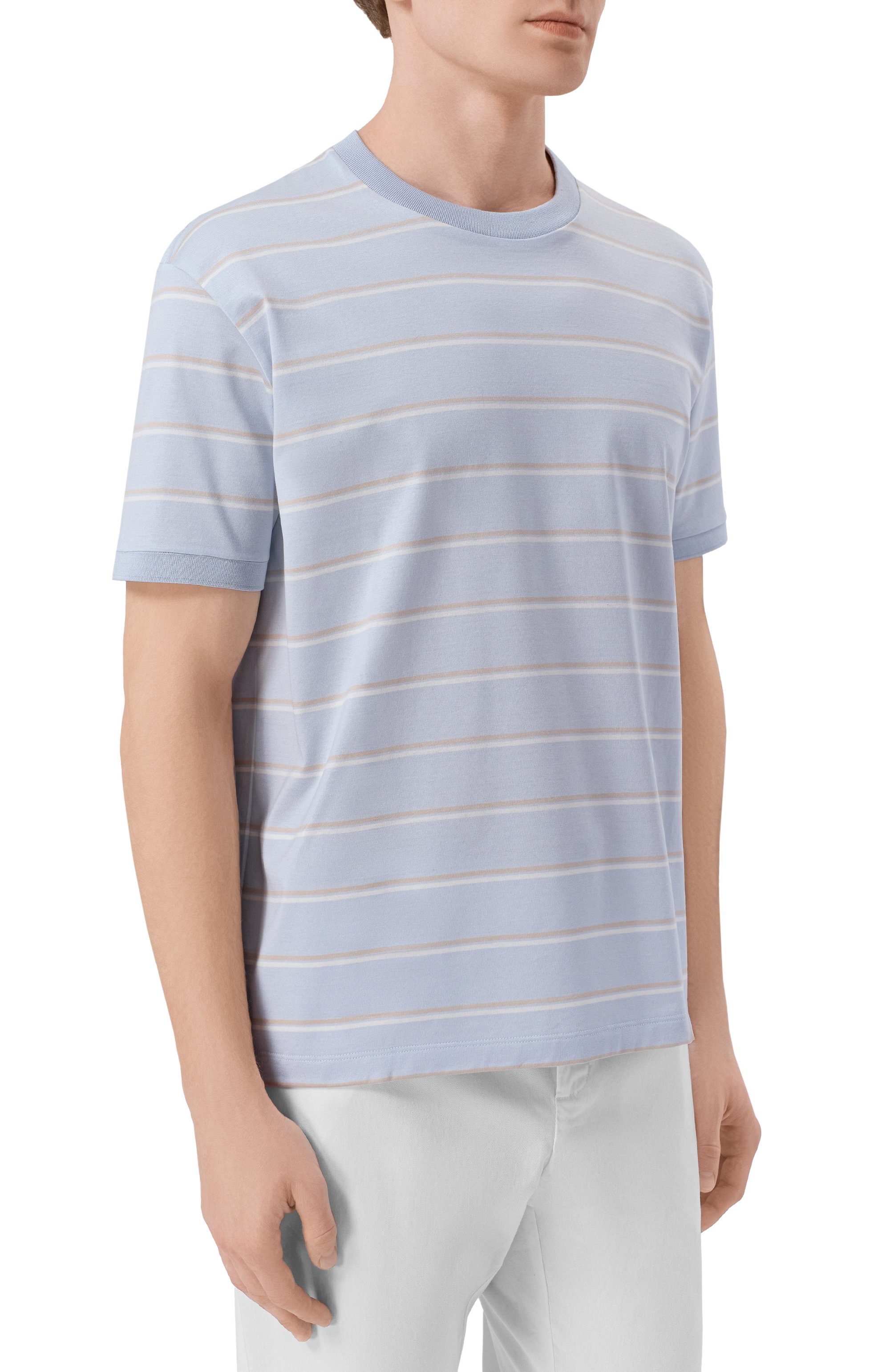 Хлопковая футболка PAUL&SHARK, арт. 26411009, фото 3