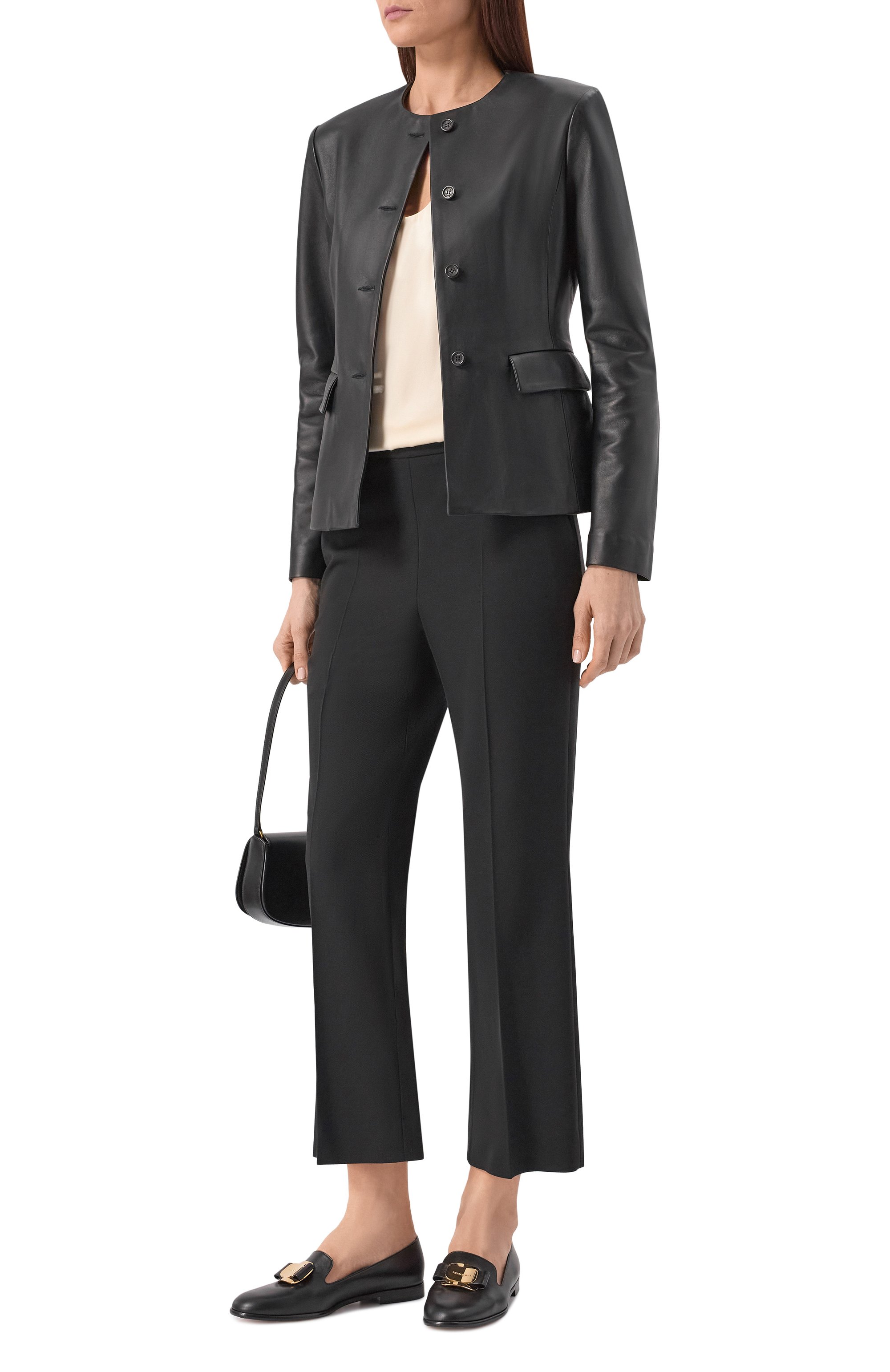 Кожаные лоферы new vara FERRAGAMO, арт. 01H522/779, фото 3