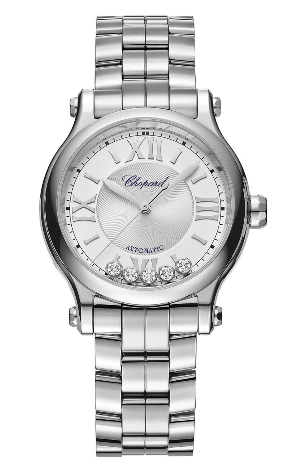 Часы happy sport 33 mm automatic CHOPARD бесцветного цвета по цене 1456000 руб., арт. 278608-3002, фото 1 Часы happy sport 33 mm automatic CHOPARD, арт. 278608-3002, фото 1