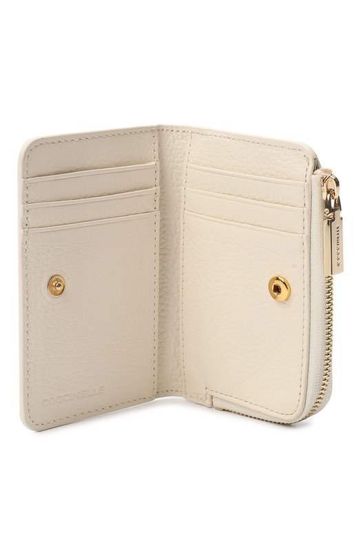 Кожаное портмоне Coccinelle E2MW5170101 Кремовый  E2MW5170101 Фото 3