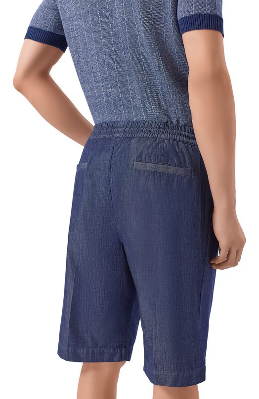 Хлопковые шорты Gran Sasso 76126/56100 Синий  76126/56100 Фото 4