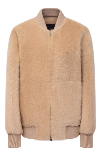 Женский бомбер из овчины LORO PIANA, арт. FAM1044
