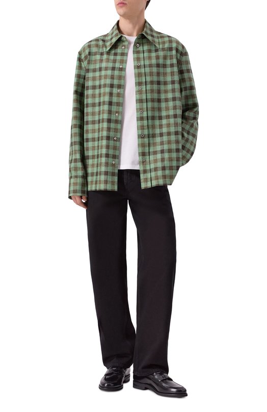 Рубашка Jil Sander J22DL0338-J40251 Зелёный  J22DL0338-J40251 Фото 2
