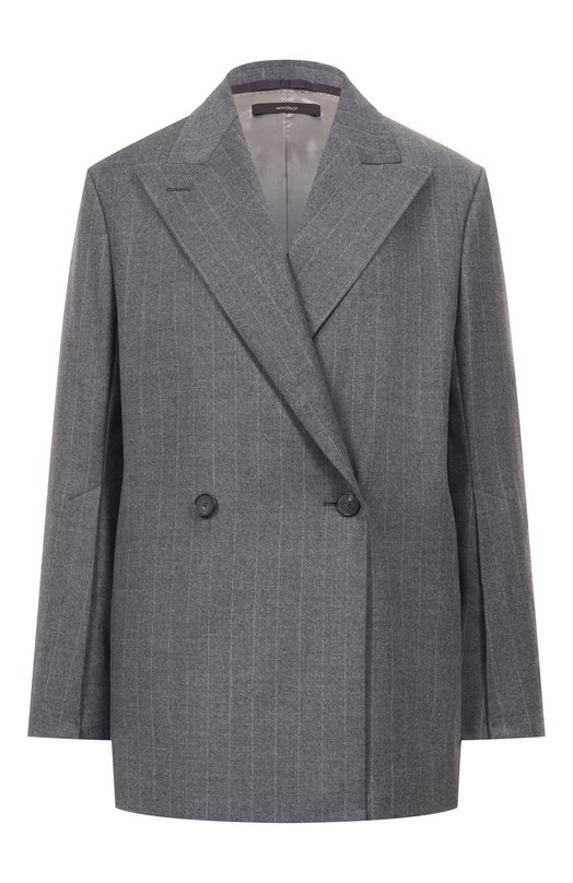 Шерстяной жакет Windsor 52 DS609 10018353/30049192 Серый 52 DS609 10018353/30049192