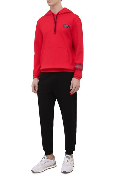 Хлопковые джоггеры HUGO, арт. 50447963, фото 2