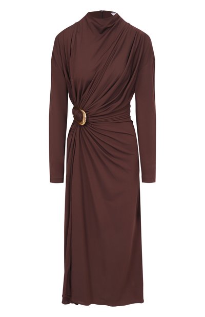 Женское платье из вискозы BOTTEGA VENETA, арт. 810000/V4YX0