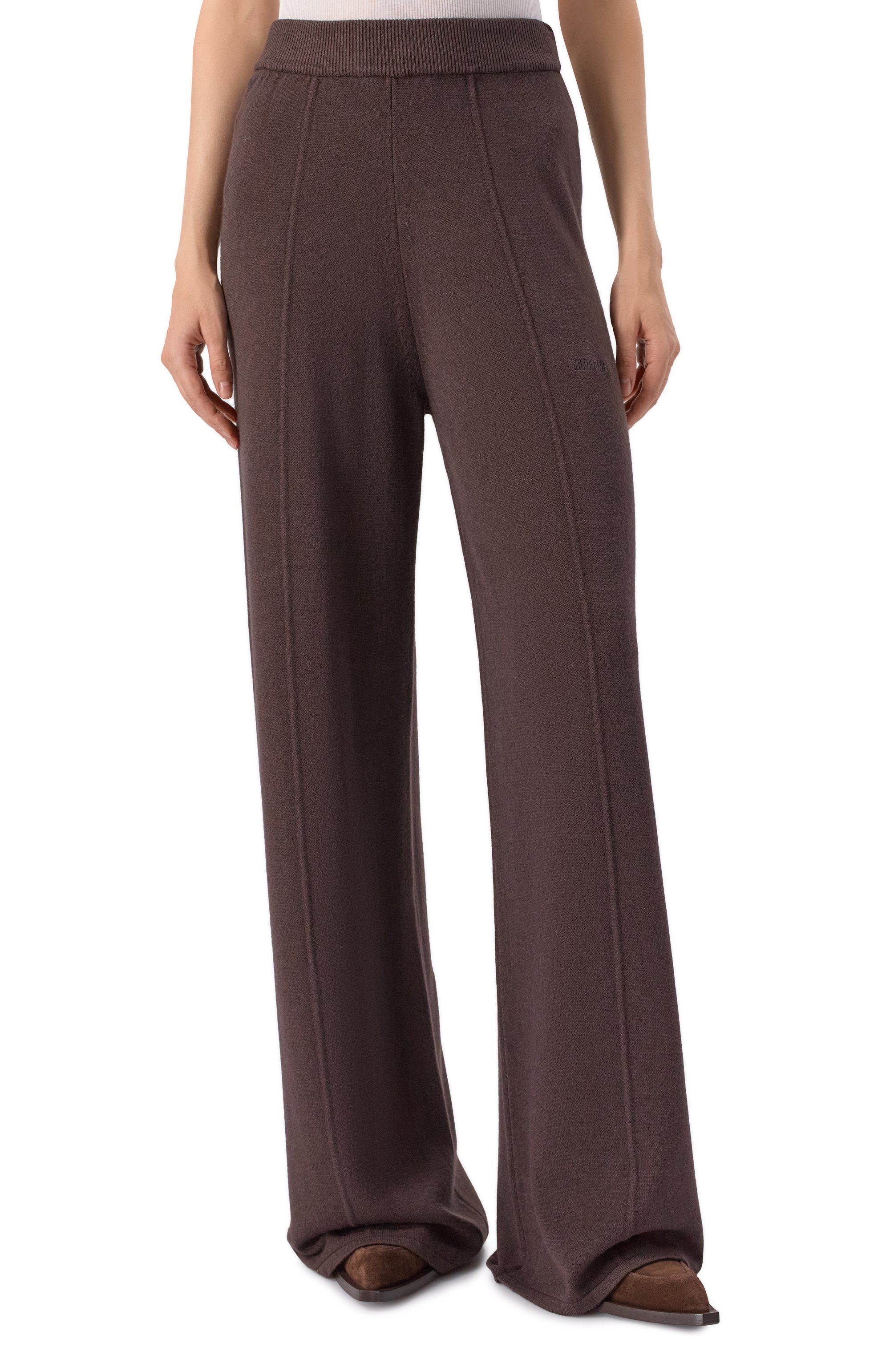 Брюки HINNOMINATE коричневого цвета по цене 18600 руб., арт. HMABW02128, фото 3 Брюки HINNOMINATE, арт. HMABW02128, фото 3