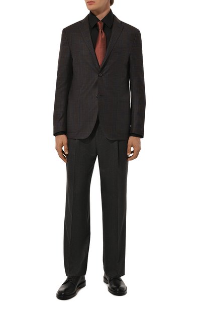 Шерстяной пиджак CORNELIANI коричневого цвета по цене 109000 руб., арт. 946002-9416277, фото 3 Шерстяной пиджак CORNELIANI, арт. 946002-9416277, фото 3