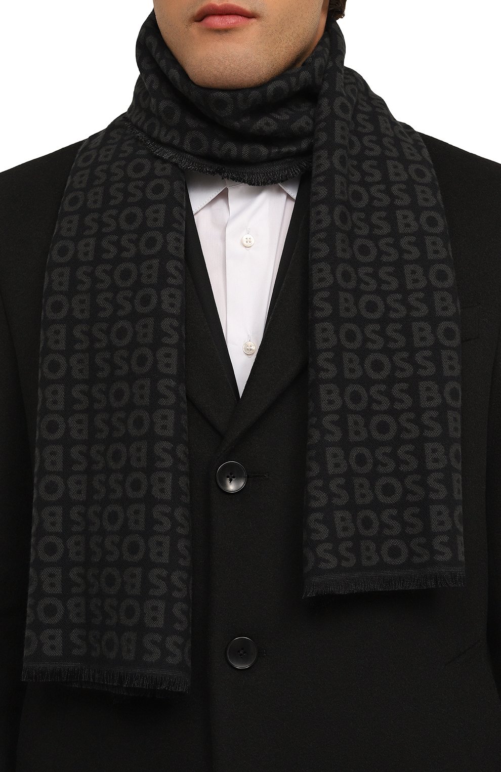 Шарф из вискозы BOSS, арт. 50518661, фото 2