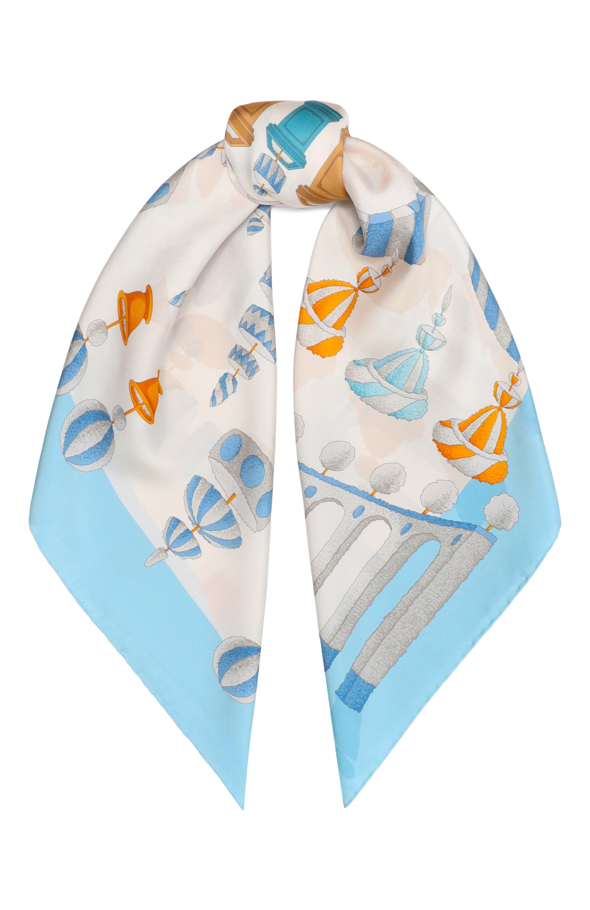 Шелковый платок FERRAGAMO, арт. 310212/785684, фото 1