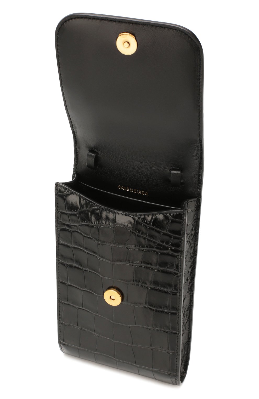 Кожаная сумка BALENCIAGA, арт. 600201/1LRNM, фото 4