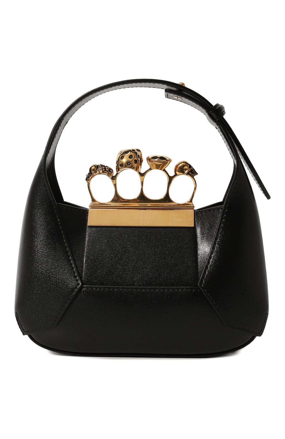 Сумка jewelled ALEXANDER MCQUEEN черного цвета по цене 257000 руб., арт. 731136/DYTAA, фото 6 Сумка jewelled ALEXANDER MCQUEEN, арт. 731136/DYTAA, фото 6