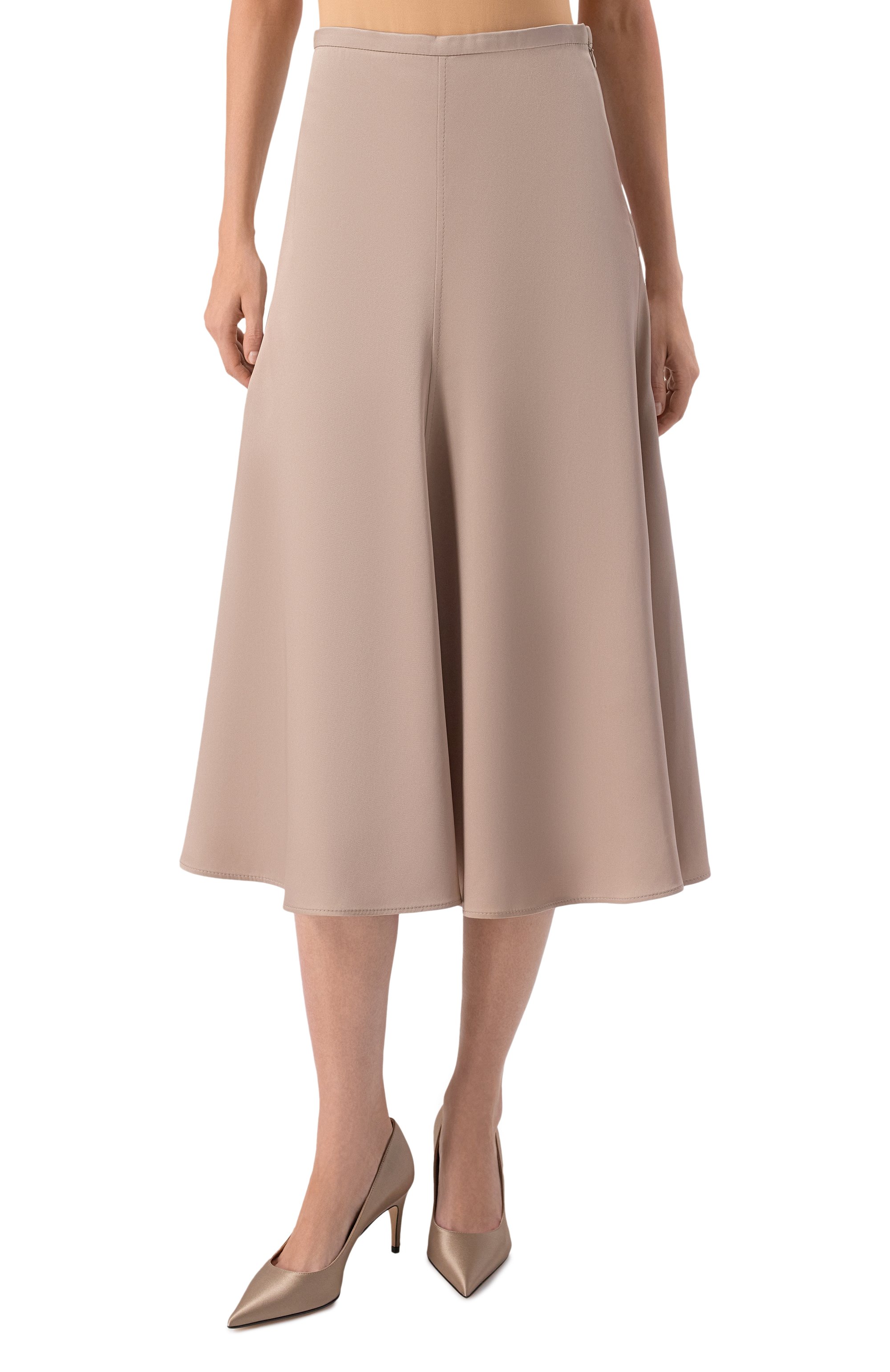 Шелковая юбка BRUNELLO CUCINELLI, арт. MB179G3965, фото 3