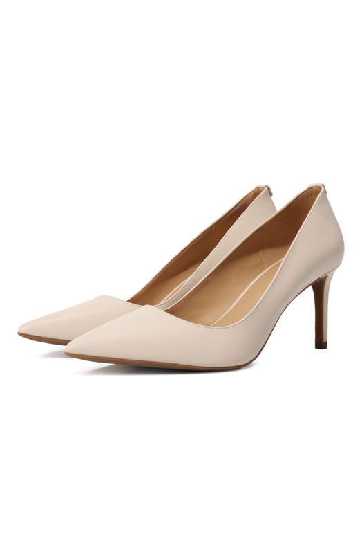Кожаные туфли Alina MICHAEL Michael Kors 40F2HNMP2L Кремовый 40F2HNMP2L