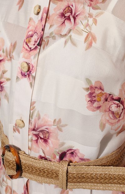 Платье из хлопка и шелка ZIMMERMANN, арт. 2379DR0S/PIR0, фото 5