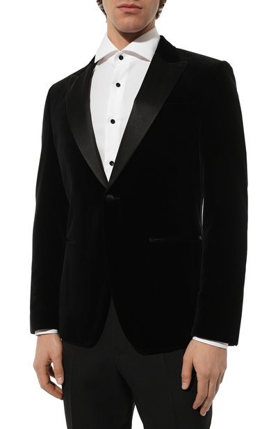 Хлопковый пиджак BOSS, арт. 50484709, фото 3