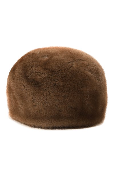 Женский берет фран из меха норки FURLAND, арт. 0013600110083300576