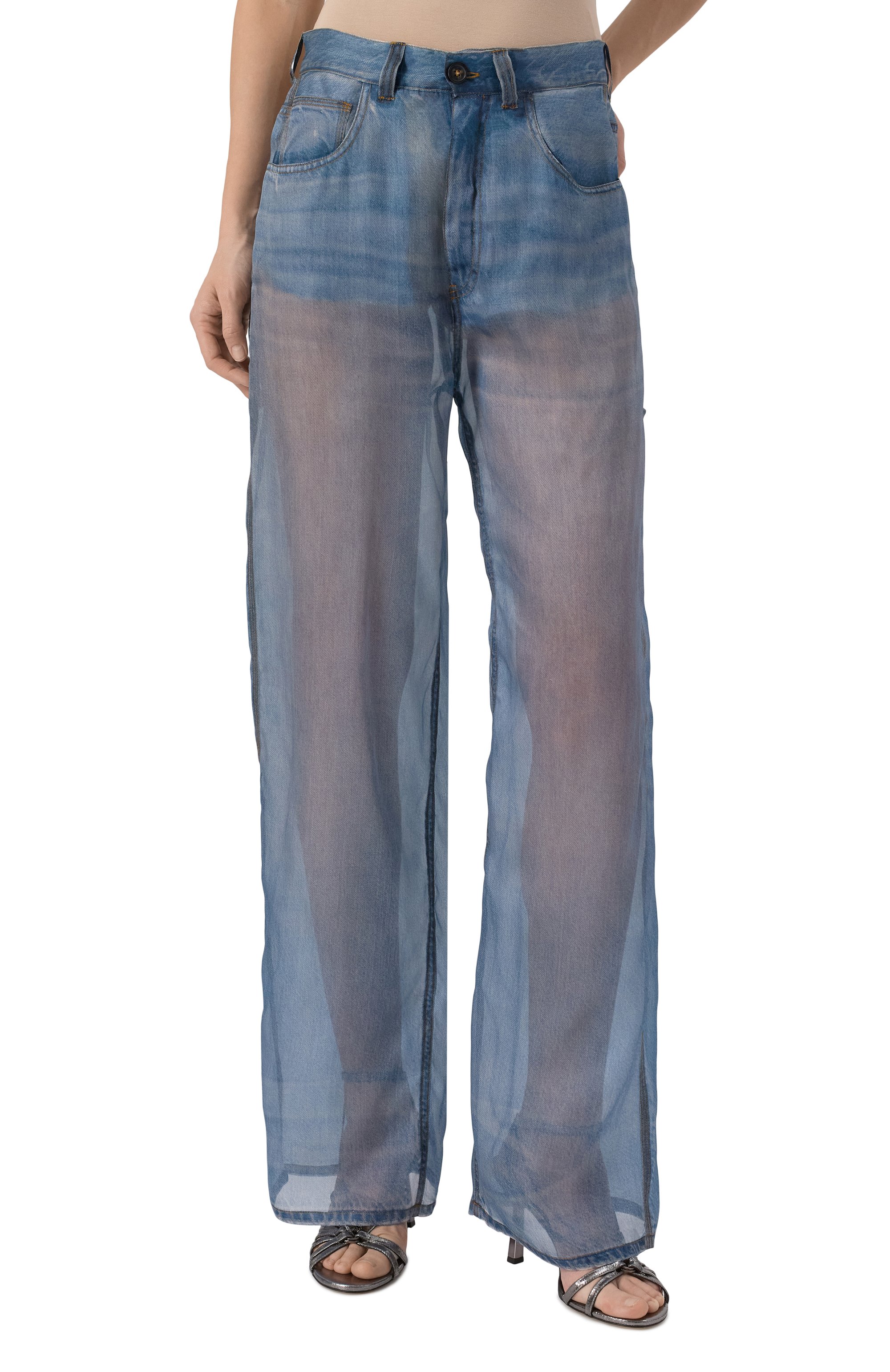 Шелковые брюки HAIKURE, арт. HEW033000R001L0890, фото 3